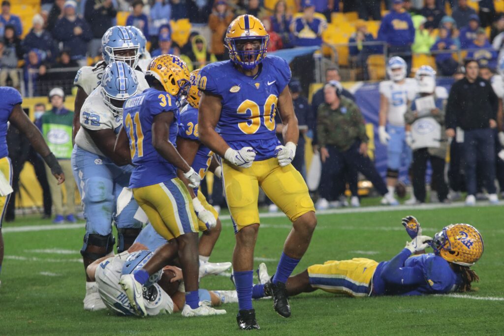 No. 21 Pitt Survives North Carolina Comeback, Wins 30-23 in Overtime - Pitt  Panthers #H2P