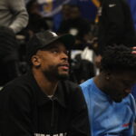 Former Pitt CB and current Buffalo Bills CB Dane Jackson watches the Pitt-Miami game