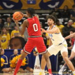 Nate Santos defending in the 2nd half