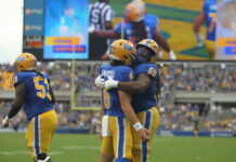 Heintschel’s 7TDs leads Pitt in 59-14 Rout of Miami (Ohio)