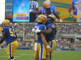 Heintschel’s 7TDs leads Pitt in 59-14 Rout of Miami (Ohio)