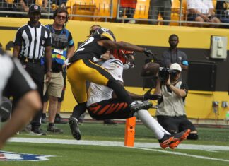 Steelers Rebound, beat Bengals 30-27