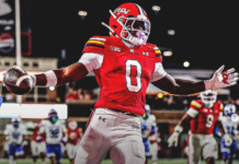 Maryland Runs Over and Past Hampton 62-0 To Start Season