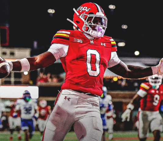 Maryland Runs Over and Past Hampton 62-0 To Start Season