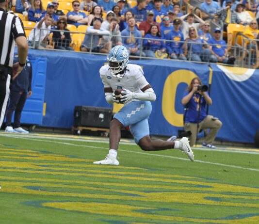 #25 Pitt falls to UNC, 21-17