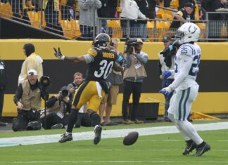 Rogers, Warren lead Steelers over Colts, 34-22